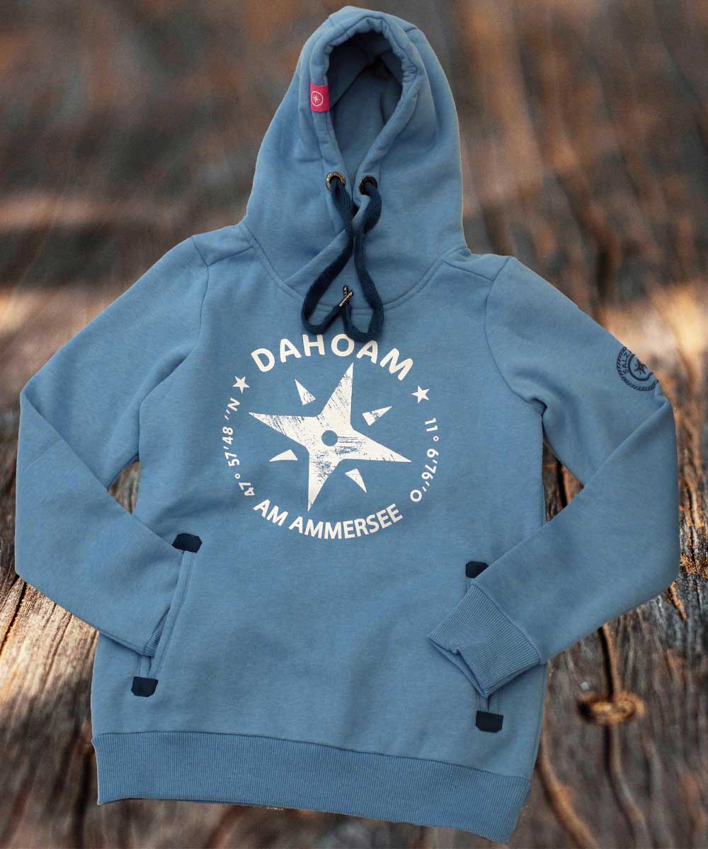 "DAHOAM AM AMMERSEE" Damen Hoodie