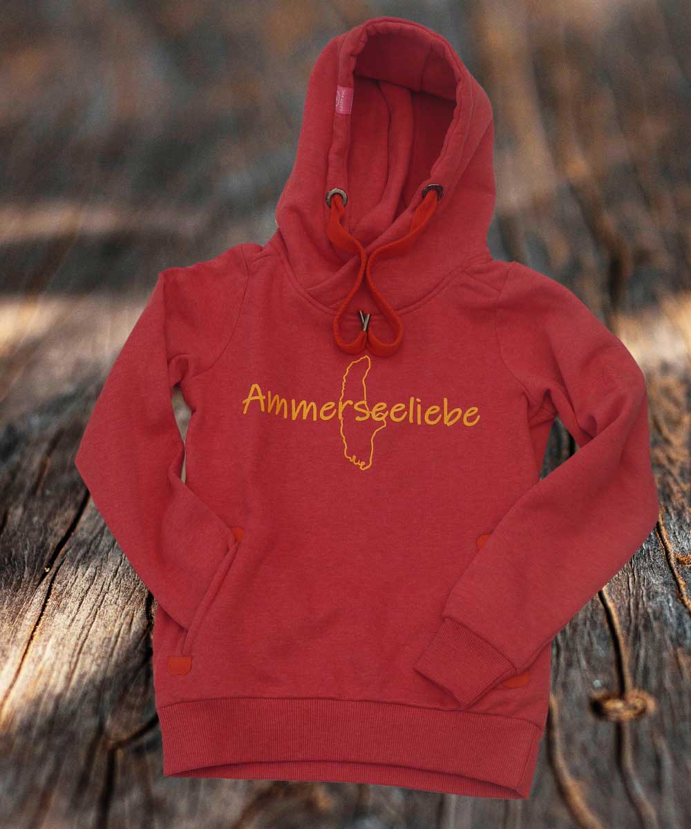 "AMMERSEELIEBE" Damen Hoodie