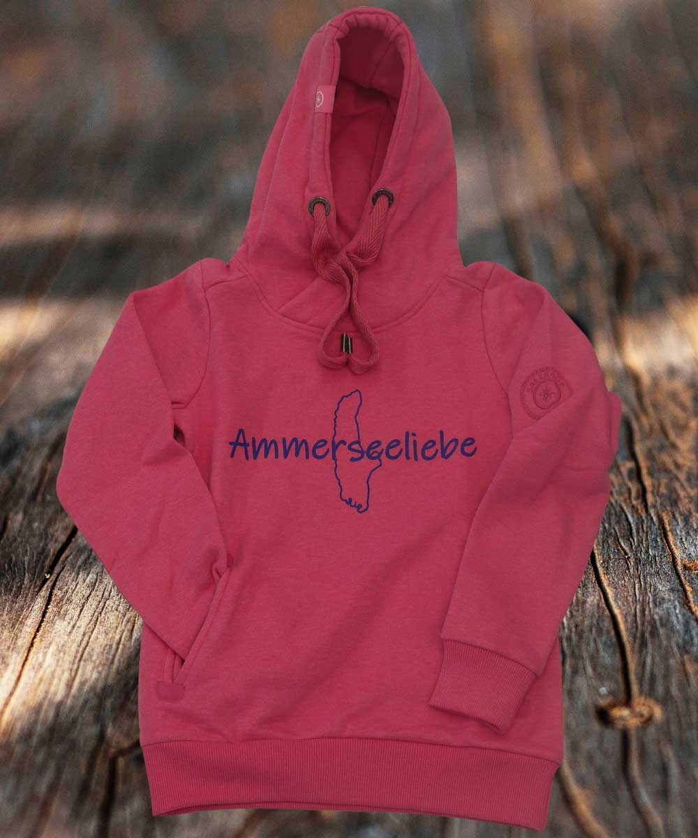 "AMMERSEELIEBE" Damen Hoodie