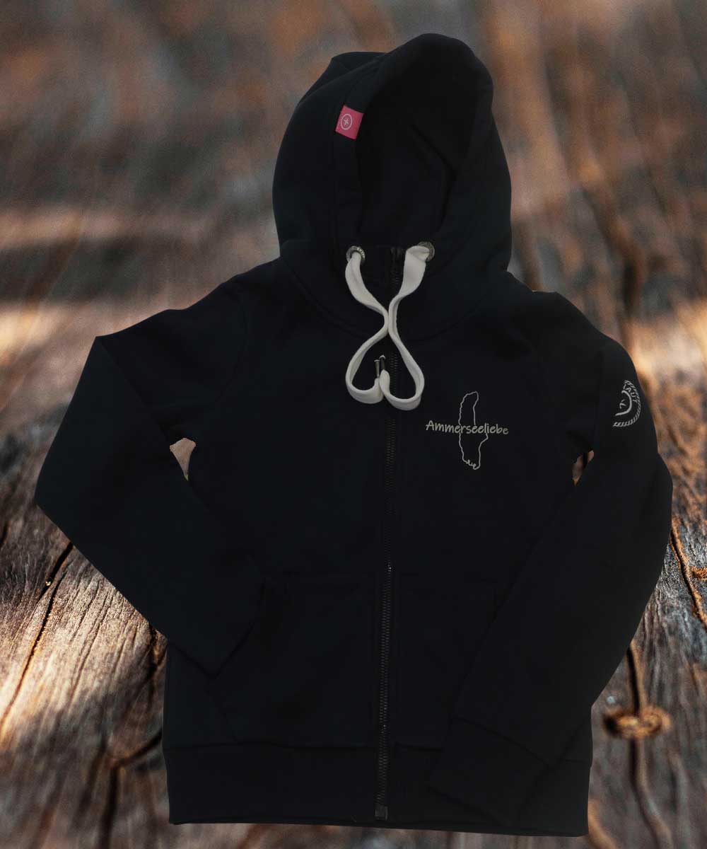 "AMMERSEELIEBE" Damen Sweatjacke